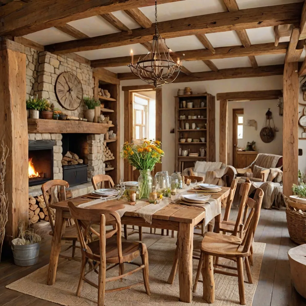 Styl rustykalny w domu - czym sie charakteryzuje?